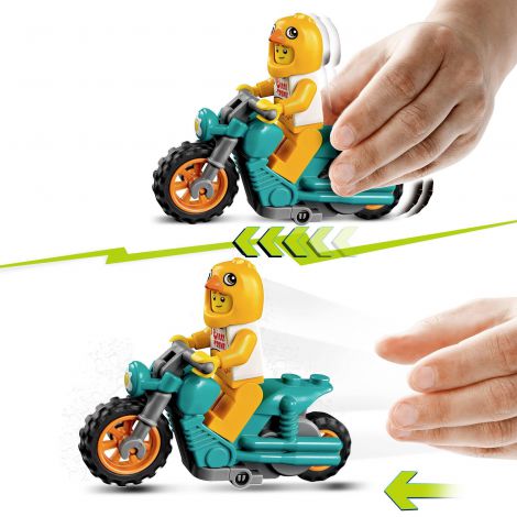 LEGO City 60310 Motocykl kaskaderski z kurczakiem - 4